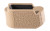 Hogue OverMolded Rubber Grip Extension Base Pad for Glock 26 G19 Mags FDE