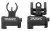 Troy Battlesight Micro Set HK Front and Round Rear Black