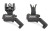 Troy Battlesight Offset Set M4 Front and Dioptic Rear Black