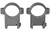Burris Zee Rings 1" Weaver High Black Matte