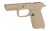 Wilson Combat Grip Module WCP320 X-Compact No Manual Safety Sig P320 Tan - 3