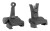 Midwest Combat Rifle Front/Rear Flip Up Sight Set