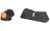 XS Sights DXW2 Big Dot Night Sights Green/Orange for Glock 17/19/22