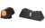 XS Sights DXW2 Big Dot Night Sights Green/Orange for Glock 42/43/48 - 2