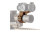 Reptilia ROF-SAR Mount for Aimpoint Micro Footprint Fits 30mm Optic FDE