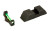 AmeriGlo Green Fiber Front Optic .115" Sights for Glock 17/19/22 - 2