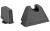 AmeriGlo Suppressor 3XL Height Flat Black Sights for Glock - 2
