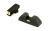 AmeriGlo Cap Set Green Tritium w/LimeGreenLumi Sights for Glock 42/43/43X