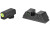 AmeriGlo Trooper Green Tritium w/LimeGreenLumi Sights for Glock 9/40 Gen5