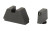 AmeriGlo Optic Compatible 3XL Height Green Tritium w/Black Sights for Glock
