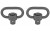GrovTec Heavy Duty Push Button Swivels