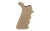 Hogue OverMolded Rubber Beavertail Grip Flat Dark Earth - 2