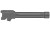 True Precision Threaded Barrel for Glock 19/19X/45 Gen1-5 Black DLC - 3