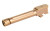 True Precision Threaded Barrel for Glock 19/19X/45 Gen1-5 Copper TiNC