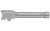 True Precision Threaded Barrel for Glock 19/19X/45 Gen1-5 Stainless - 3