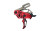 Rise Armament REV 535 Slide-and-Snap AR Trigger Black/Red - 2