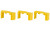 Magpul Self Leveling Follower 3 Pack Yellow - 2