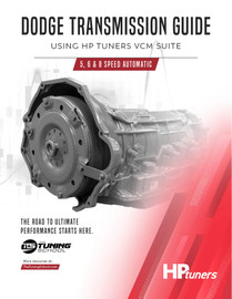 Dodge Transmission Guide using HP Tuners Dodge Transmission Guide using HP Tuners