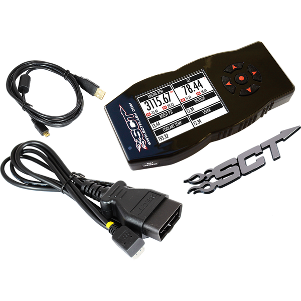 select vehicle sct x4 power flash programmer