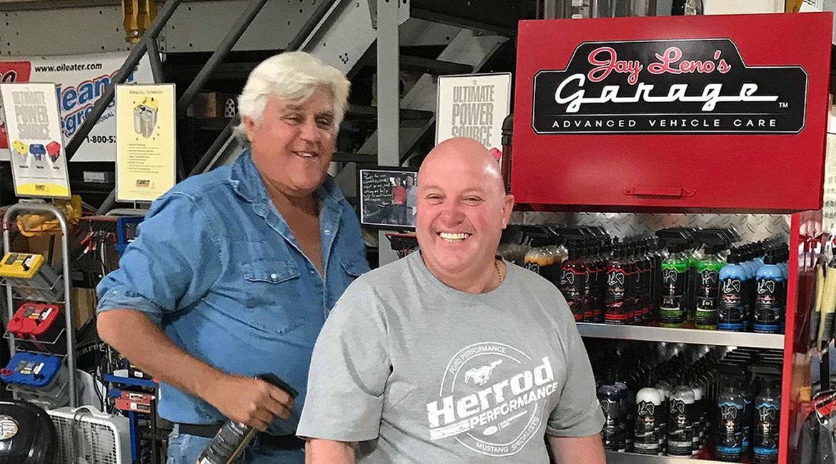 Herrod Performance Adds Jay Leno's Garage Car Care Products Herrod