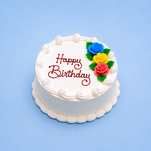 7" ROUND CUSTOM CAKE