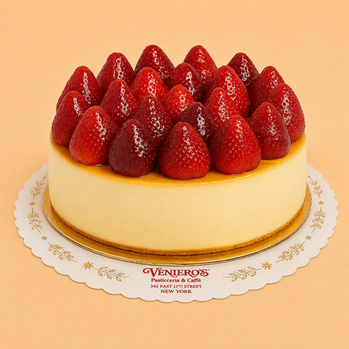 NY Cheesecake w/Strawberries - 6"