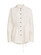 Faux Leather Belted Shirt Jacket