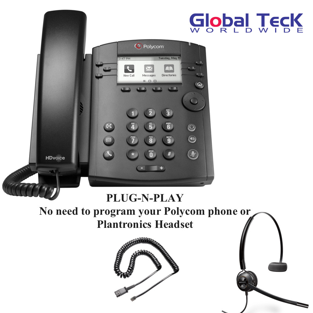 Polycom IP Phone VVX 311 (6-lines 