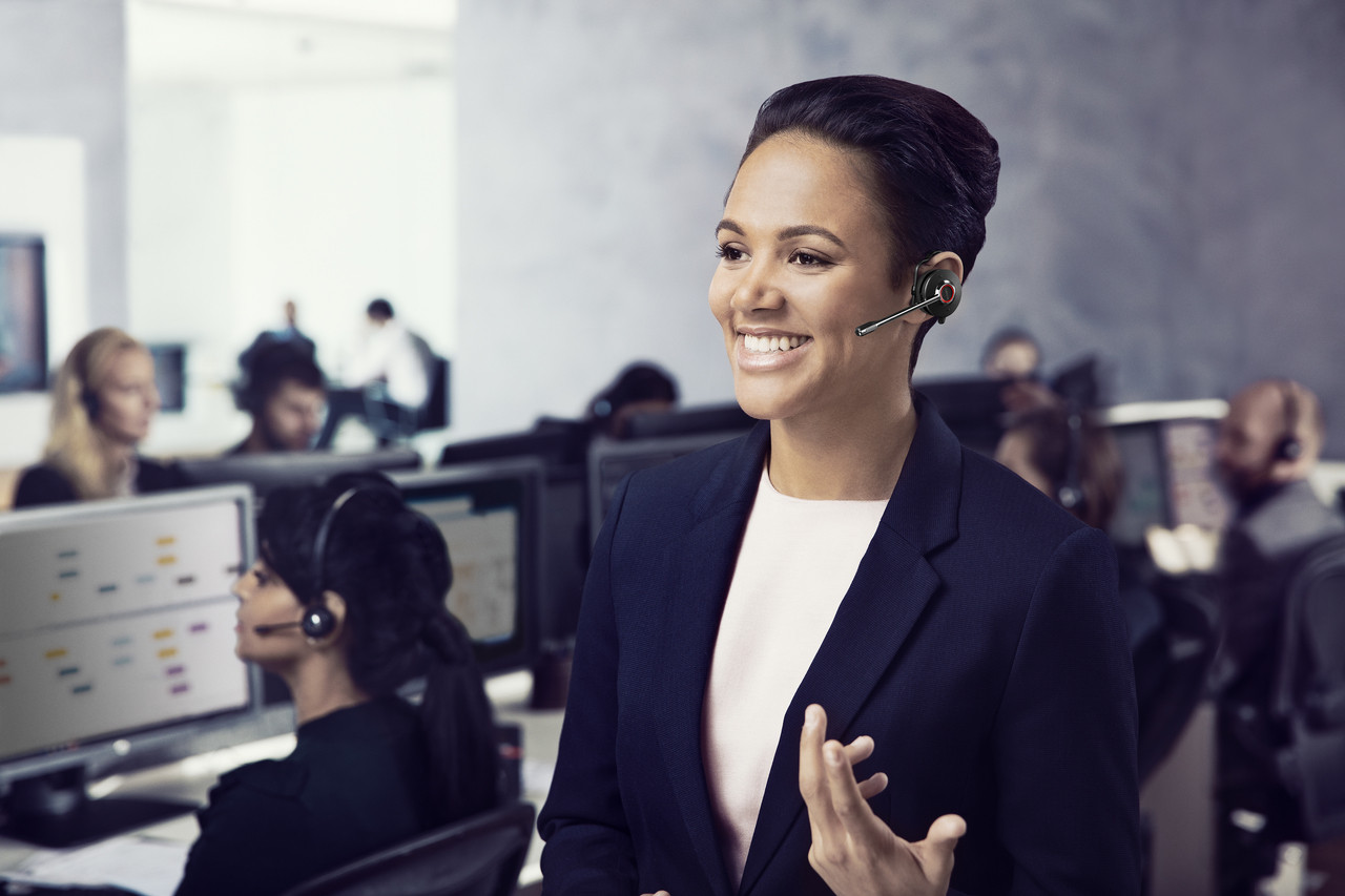 Jabra Engage 75 Convertible  Wireless headset that power your