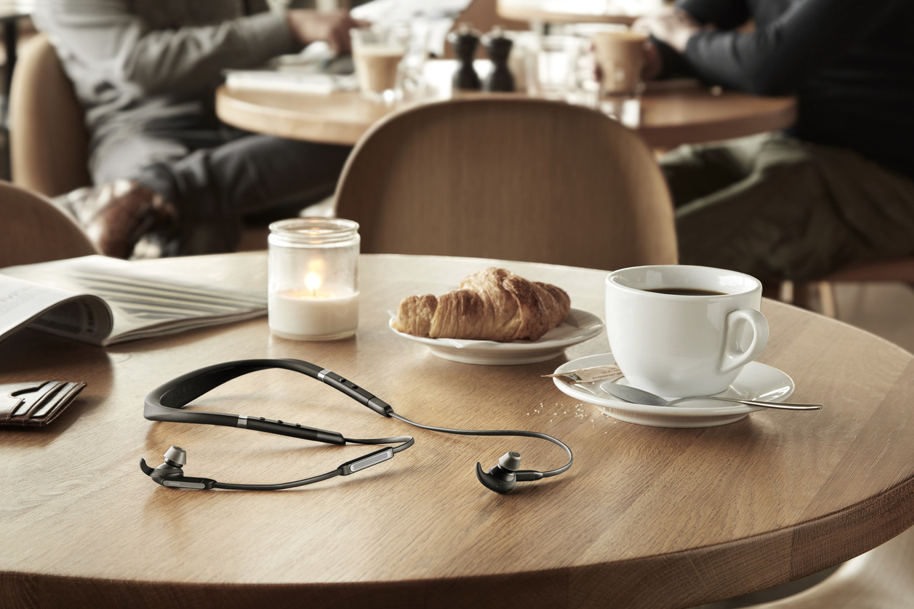 Jabra Elite 65e Bluetooth Neckband with Microphone, Active Noise