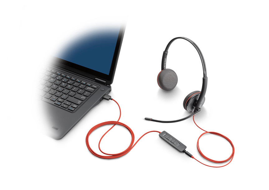 Plantronics Blackwire 3220 DUO USB-C 