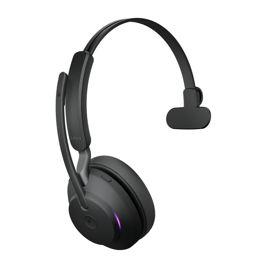 Jabra Evolve2 65 Mono Wireless Headset (Black) UC Version