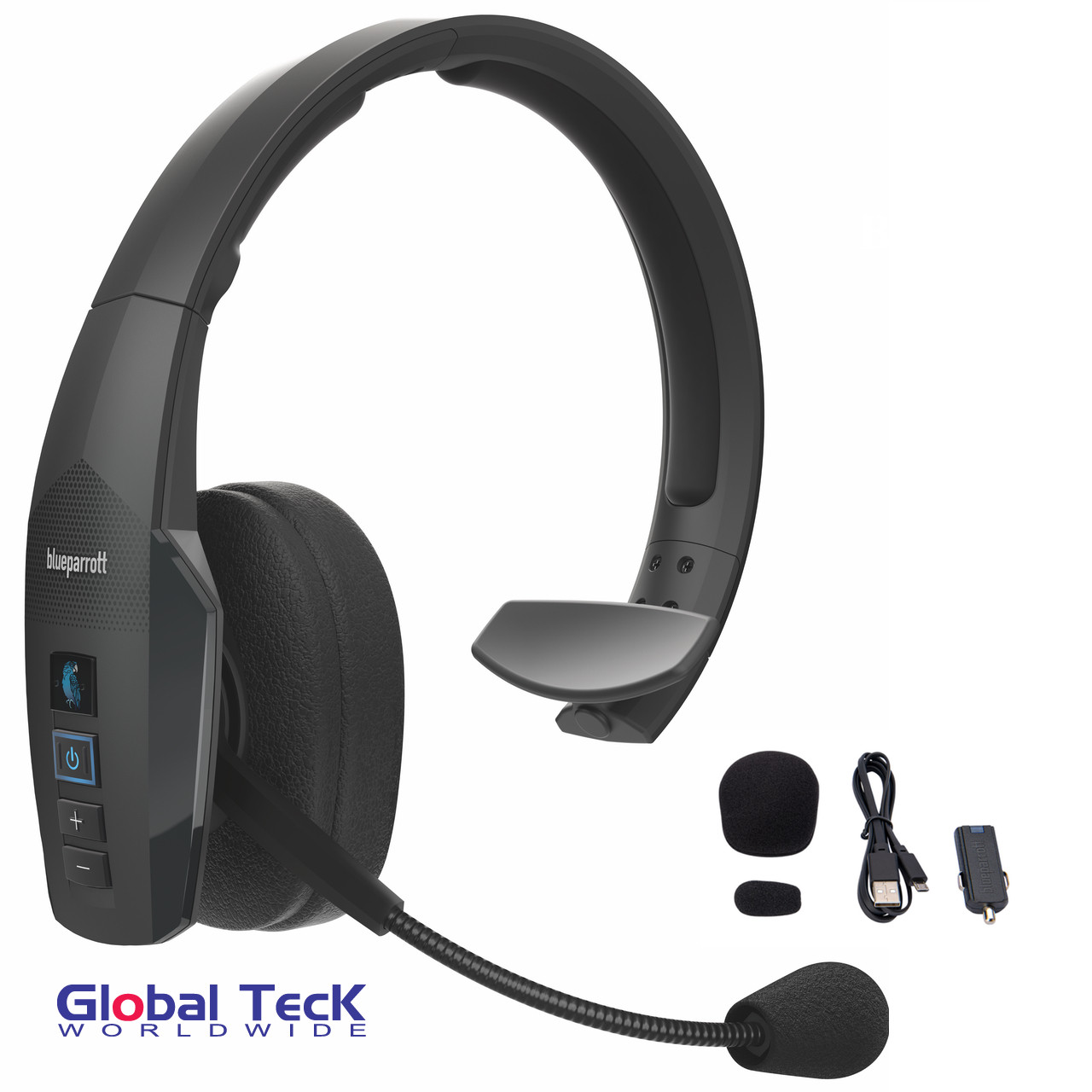 BlueParrott B450 XT Bluetooth Headset Waterproof and Dust proof