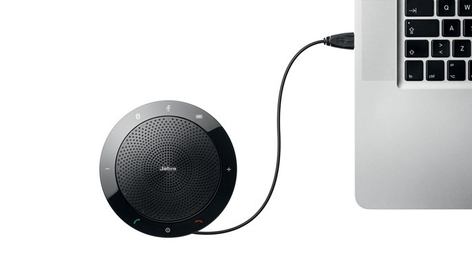 Jabra SPEAK 510+ (UC) TAA Compliant GSA 7510-209 | Bluetooth
