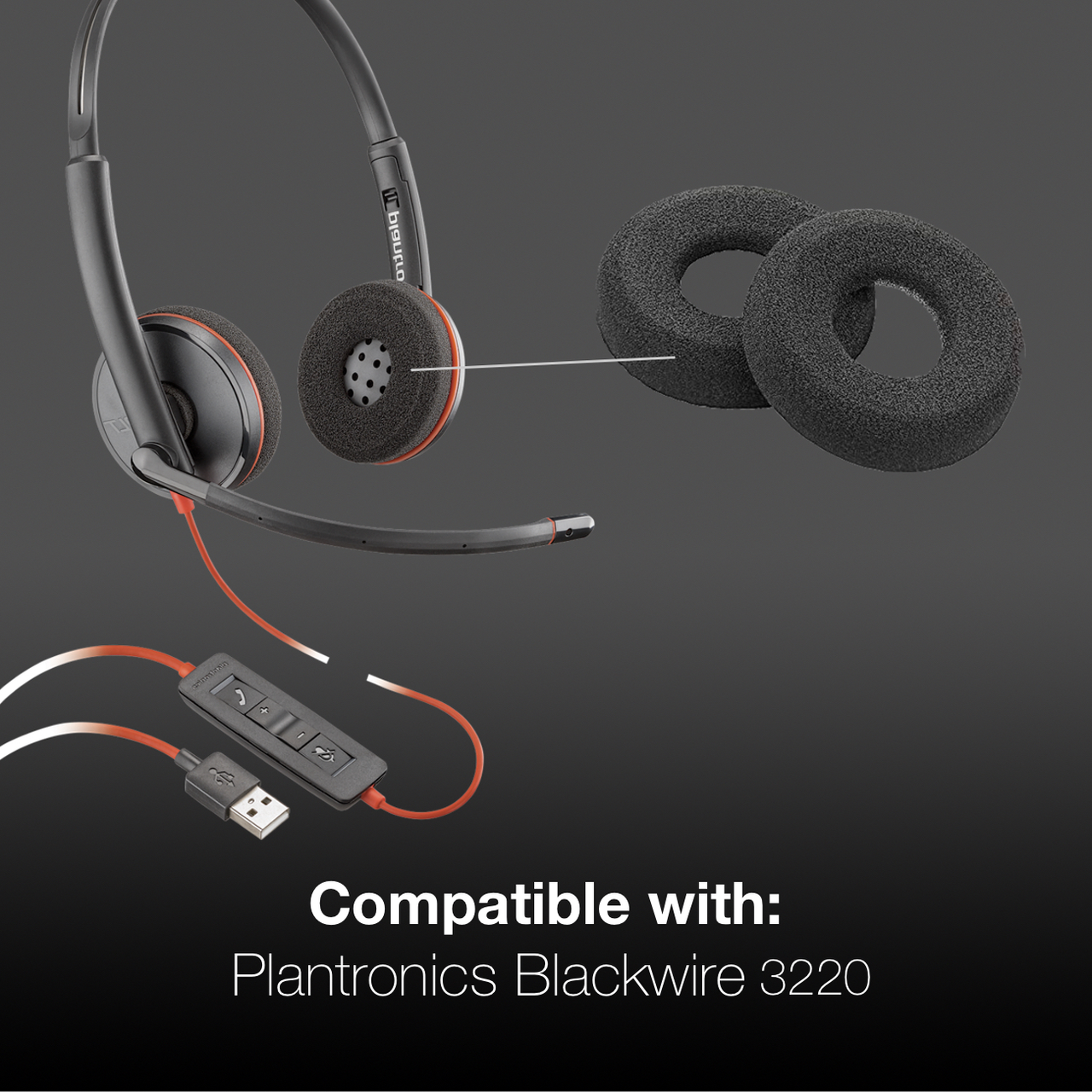 Plantronics Blackwire Headset 