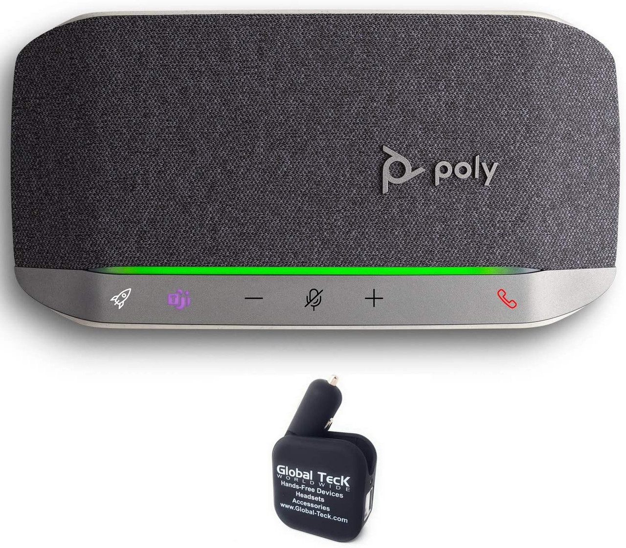 Poly SYNC 20 USB-C Speakerphone w/Bonus Charger - for Streaming  Voice/Video, Distance Learning