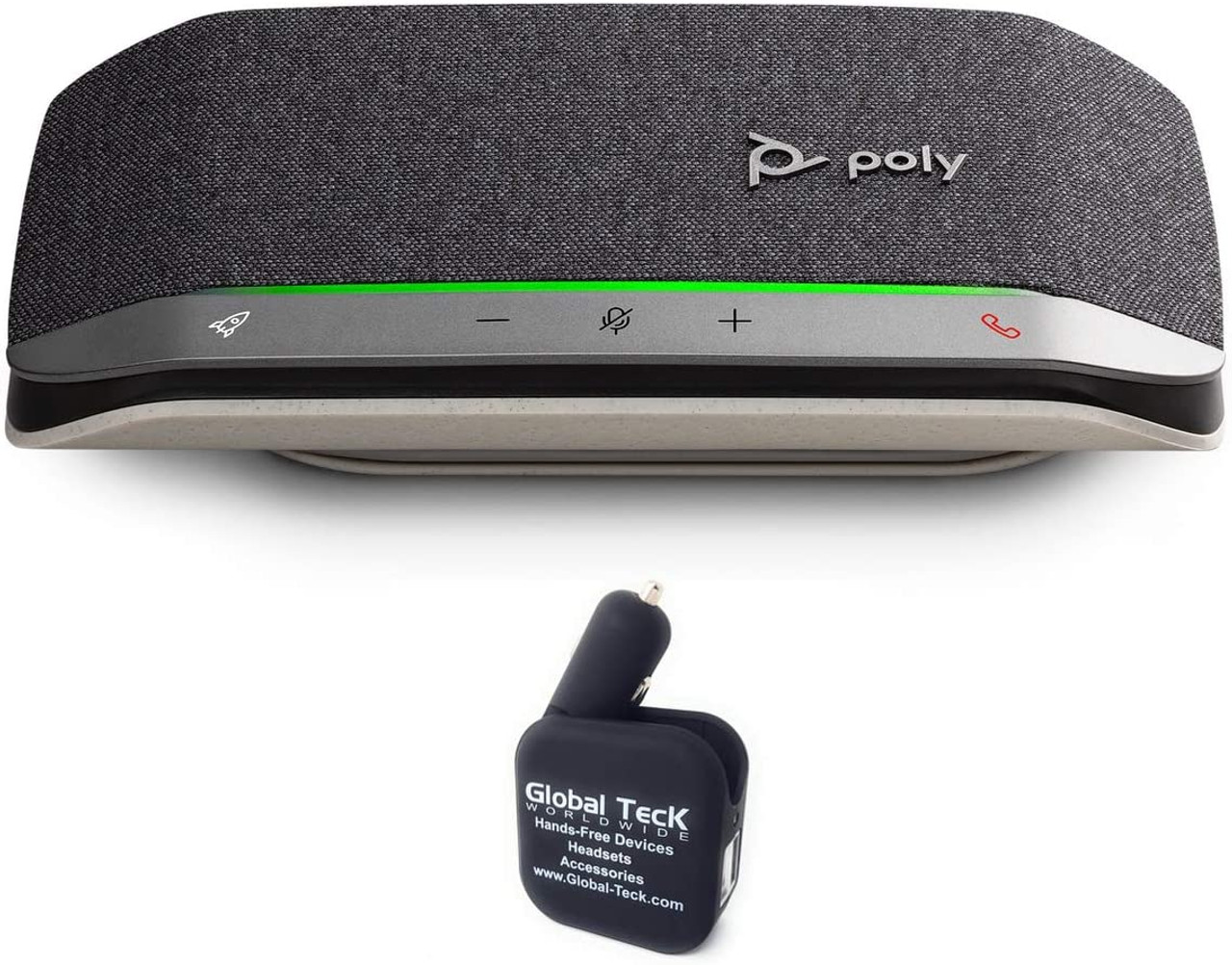 Poly SYNC 20 Bluetooth Speakerphone, USB A, Bonus Charger - Streaming  Voice/Video, Distance Learning