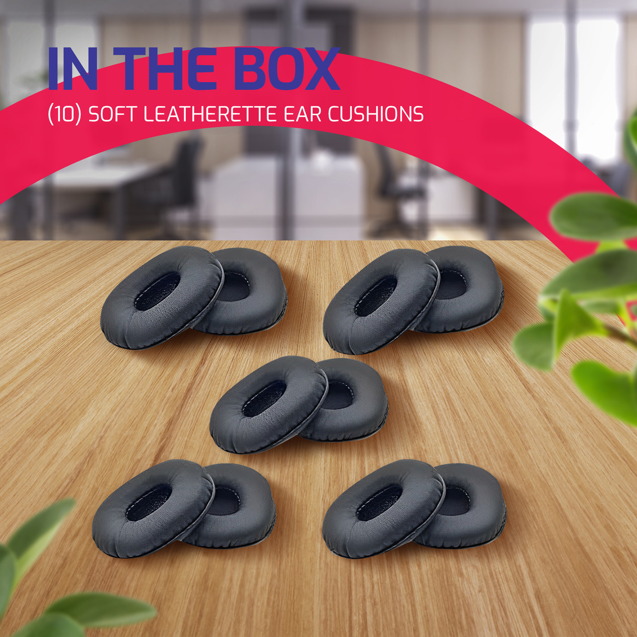 Blueparrott B350-XT, Jabra BIZ 1500, Cyber Acoustics AC-204 and