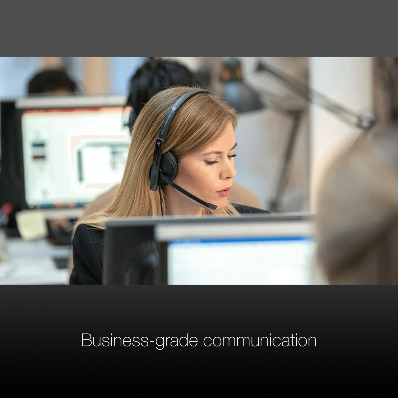 EPOS/Sennheiser 135 Mono Headset- Work your way with a stylish, comfortable  headset designed for the demands of today's hybrid workplace with ANC and  superior stereo sound!