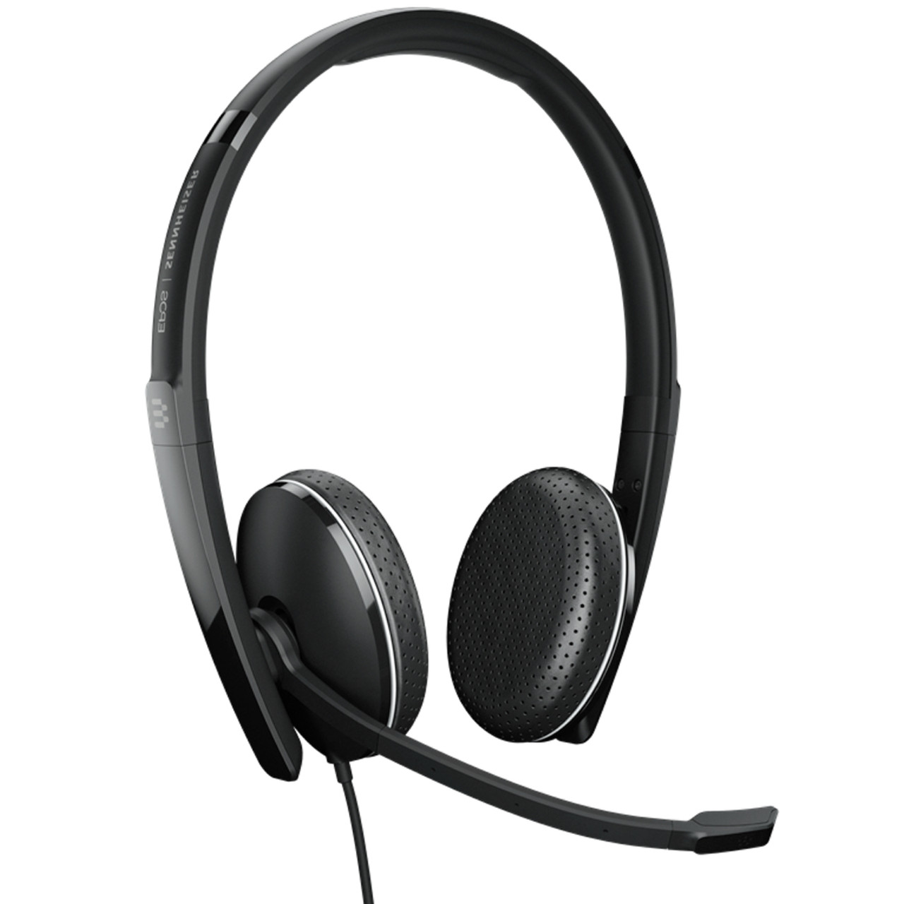 EPOS/Sennheiser 165 Stereo Headset, UC/USB-C, Connects to Deskphone,  PC/Mac, Softphones via USB - Works with Zoom, RingCentral, 8x8, Vonage