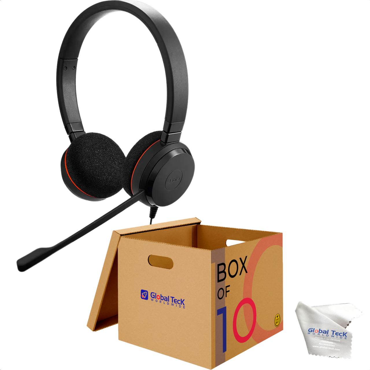 Black ABS Jabra Evolve 20 MS Duo USB Headset at Rs 5500/unit in Delhi