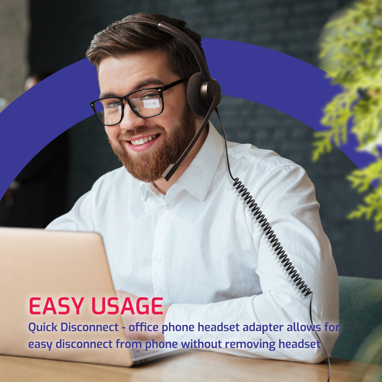 Plantronics A10-16 Direct Connect Cable Telephone Interface