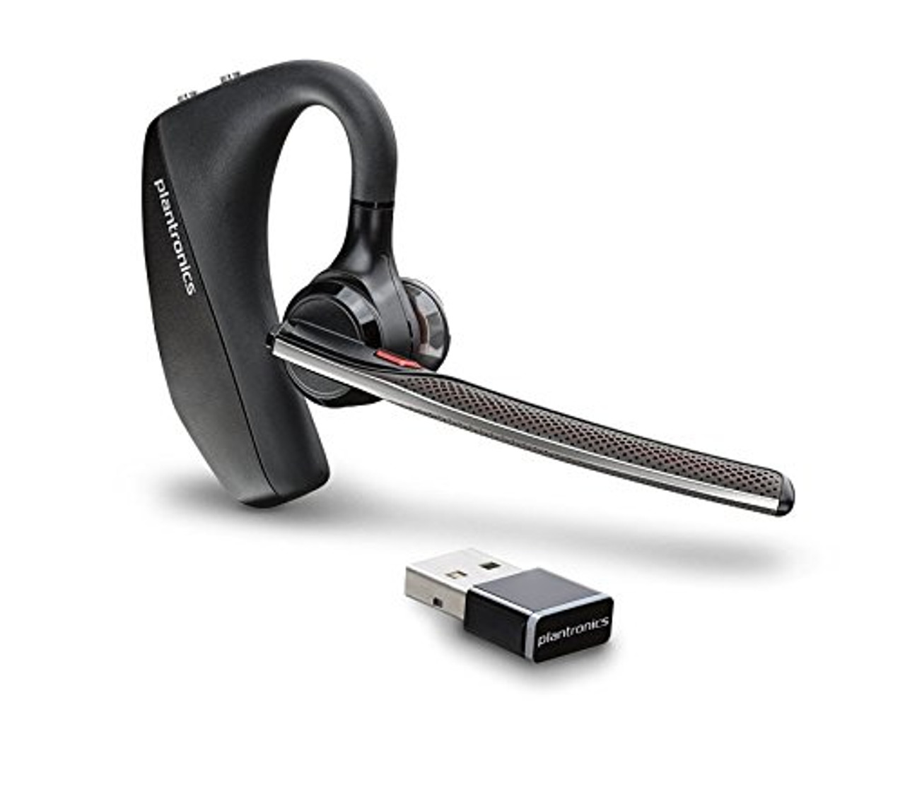 forræderi Fabel Hvor Plantronics Voyager 5200-UC Bluetooth Headset | USB Dongle and Charging  Case 206110-101 | For Smartphones, PC, MAC, Tablet, Softphones, VoIP,  Unified Communications
