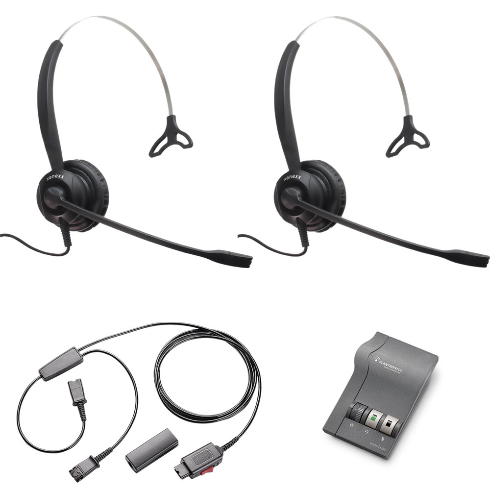XS 820 Mono Headset Training Bundle 
