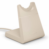 Jabra Evolve2 65 USB-C Deskstand (Beige Color) | Compatible with Jabra Evolve2 65 MS USB-C Mono, 65 MS USB-C Stereo, 65 UC USB-C Mono, 65 UC USB-C Stereo | 14207-62