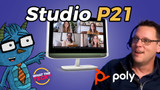 Poly Studio USB & Studio P21 All-in-One Video Monitor | The Right Technology For Work From Home