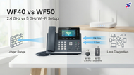 Yealink Wireless Office Setup: WF40 vs WF50 Wi-Fi