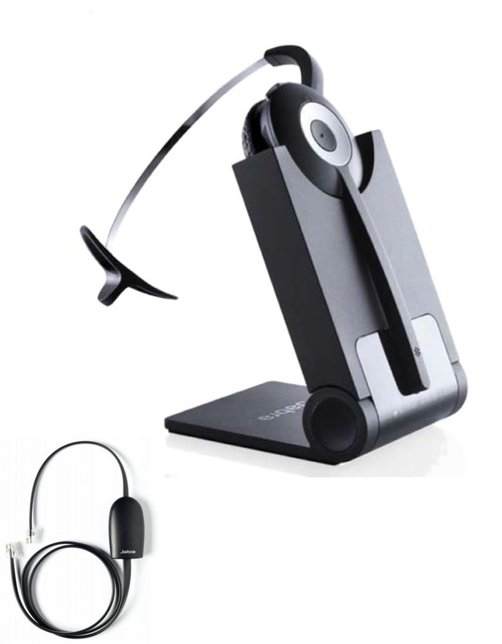 Compatible Plantronics VoIP Wireless Headset Bundle with