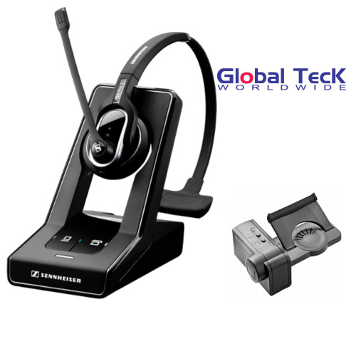 Sennheiser SD PRO1 Deskphone Cordless Headset Bundle with Remote Answering Lifter