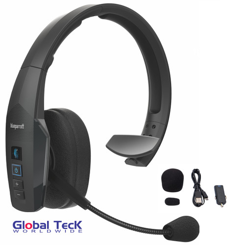 BlueParrott B450-XT Bluetooth Headset - Waterproof and Dust proof - IP54 Rated - Priority Tech Support Plan Included | NFC enabled #204270